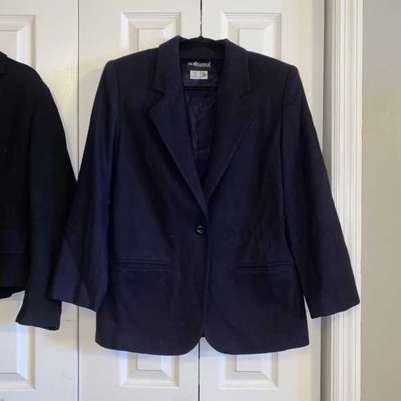 Size 10 petite ladies business casual jackets with bonus unbranded scarves - Picture 3 of 9